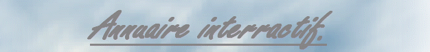 Annuaire interactif.