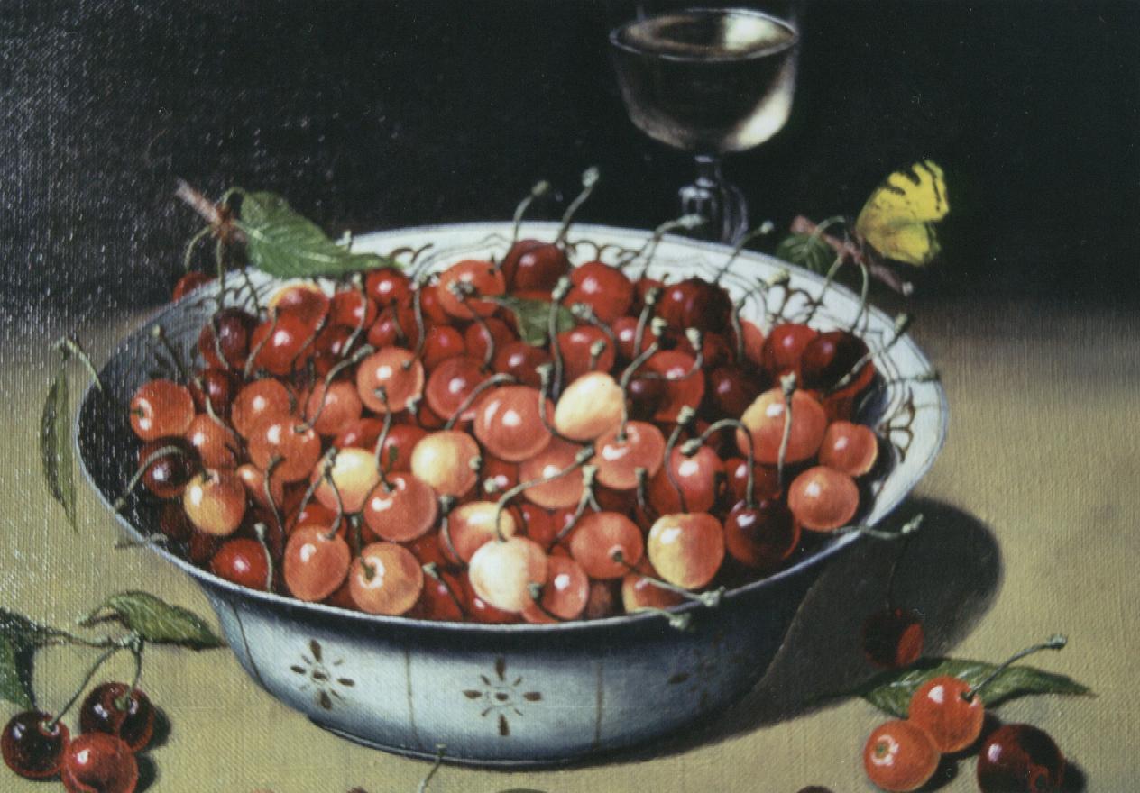 Nature morte au Cerises