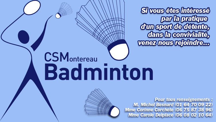CSM badminton 77130
