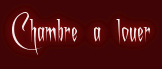 Chambre � louer