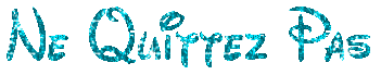 Ne quittez pas