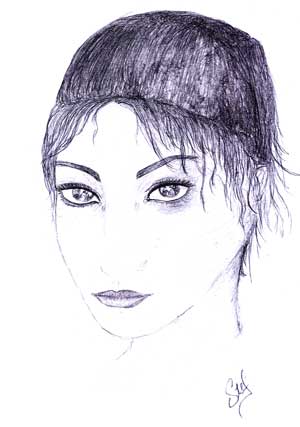 Potrait Jeune fille