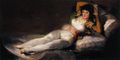 La maja ubrana, toile de Francisco Goya.