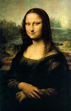 La joconde, le tableau le plus c�l�bre au monde ; Mus�e du Louvre.