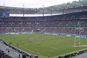 Match de rugby.