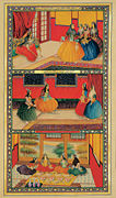 Peinture des Mille et une nuits