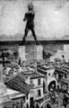Colosse de Rhodes tel que repr�sent� dans The Book of Knowledge (1911).