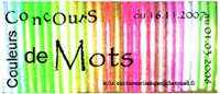 Concours couleurs de mots