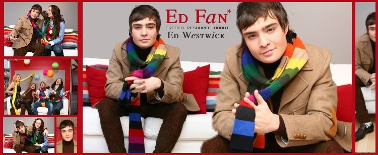 EdFan || Fansite sur l'acteur Ed Westwick