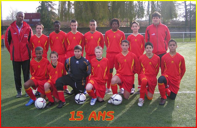 15ans B saison 2007/2008