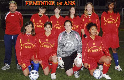 16ans féminines saison 2007/2008 16ans féminines saison 2007/2008