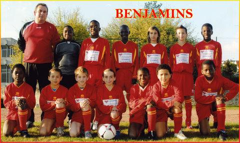 Benjamins saison 2007/2008