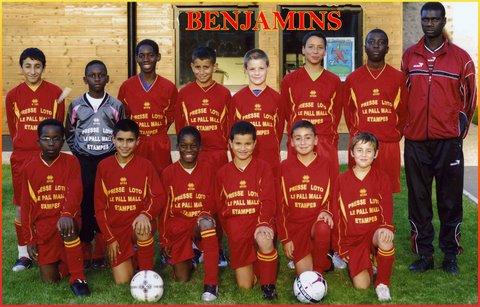 Benjamins saison 2007/2008