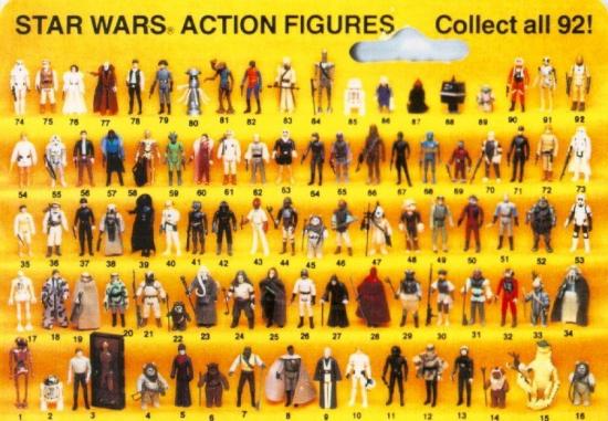 star wars vintage figurines