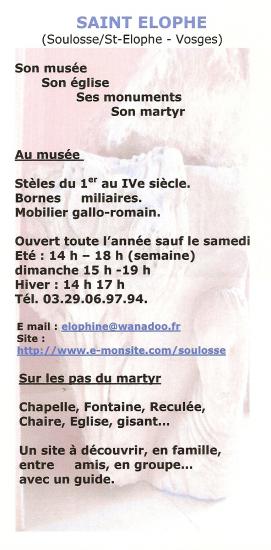 Mus�e de St Elophe