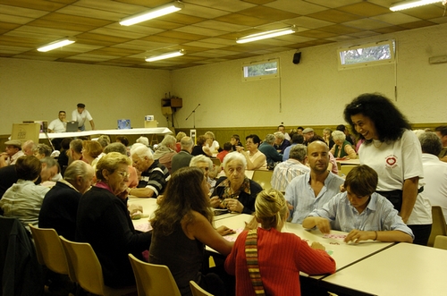 La maman de loïc avec la famille Anderson