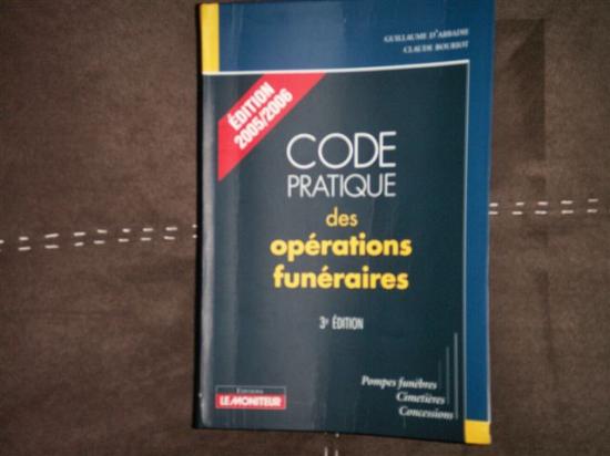 Code Pratique des Op�rations Fun�raires