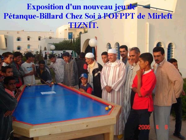 PETANQUE-BILLARD CHEZ SOI