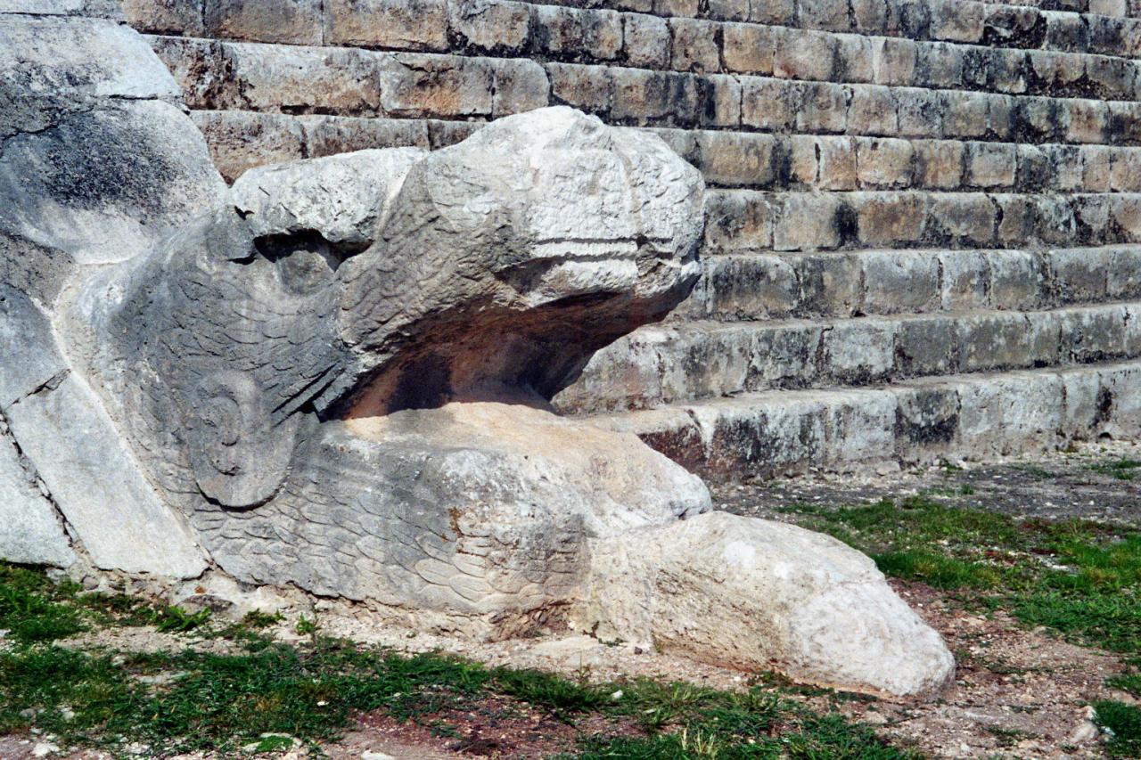 Le serpent de Chichen Itza