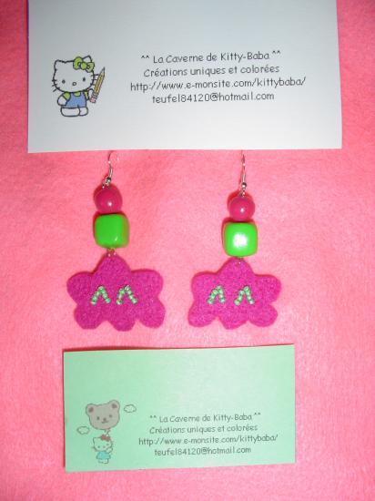 ^^Boucles d oreilels Nuage ^^ !!!Kawaiii