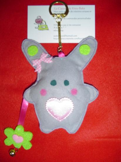^^Gri-gri Lapinou-chou Gris^^