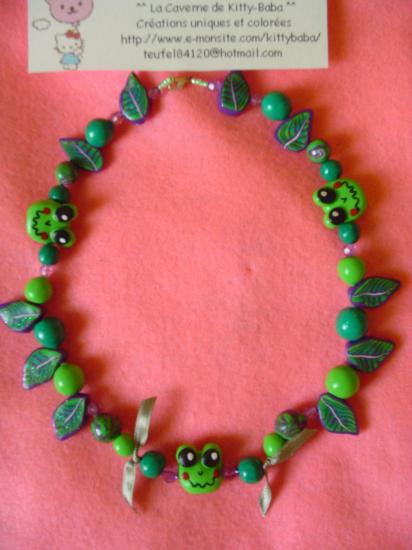 ^^ Collier Fripouille La Grenouille ^^