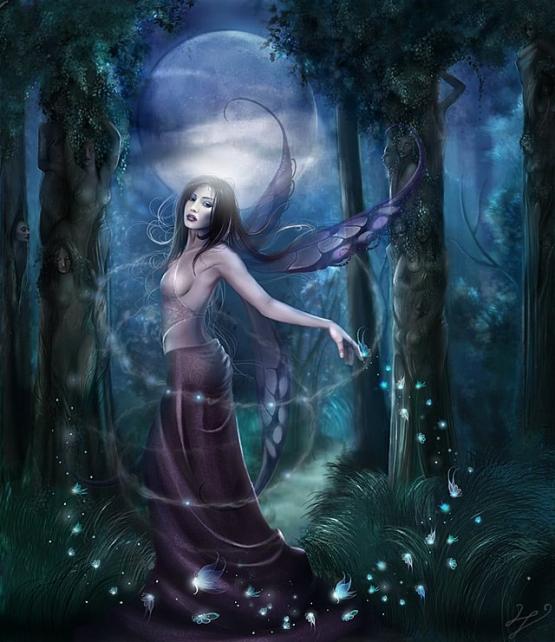 Carte virtuelle Korrigan K. , la voyance � l'�tat pur