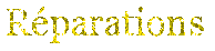 R�parations