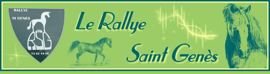 Le Rallye Saint Genès