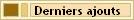 Derniers ajouts