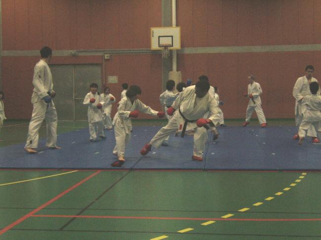 Entra�nement enfants