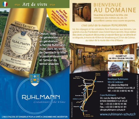 Cave et Vins Ruhlmann - Dambach la Ville