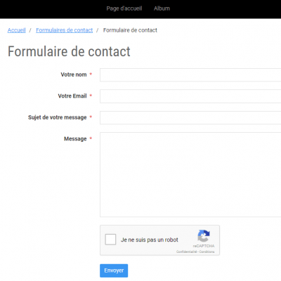 Contact gerer les structures