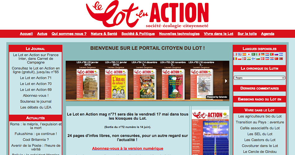 Exemples de sites d'association créés avec emonsite.com