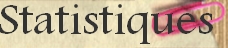 STATISTIQUES