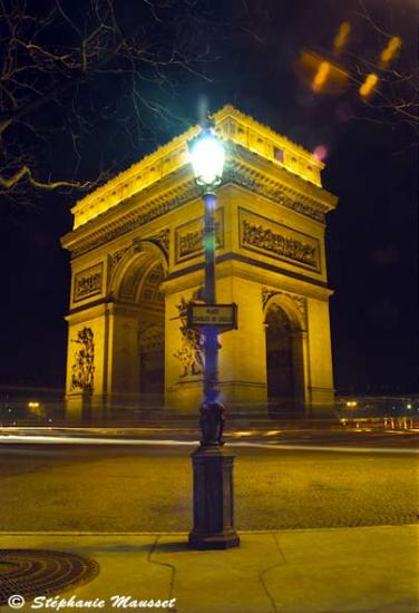 Paris-Arc de Triomphe (Nuit)