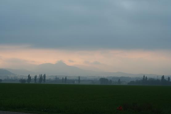 Vall�e de Marsanne matin d'automne
