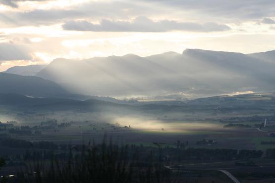 Comme une annonciation, Plaine de Marsanne
