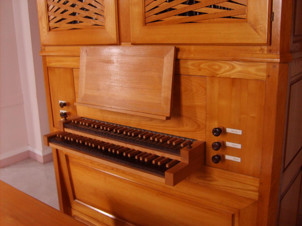 Les claviers de l Orgue du conservatoire