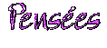 Pens�es