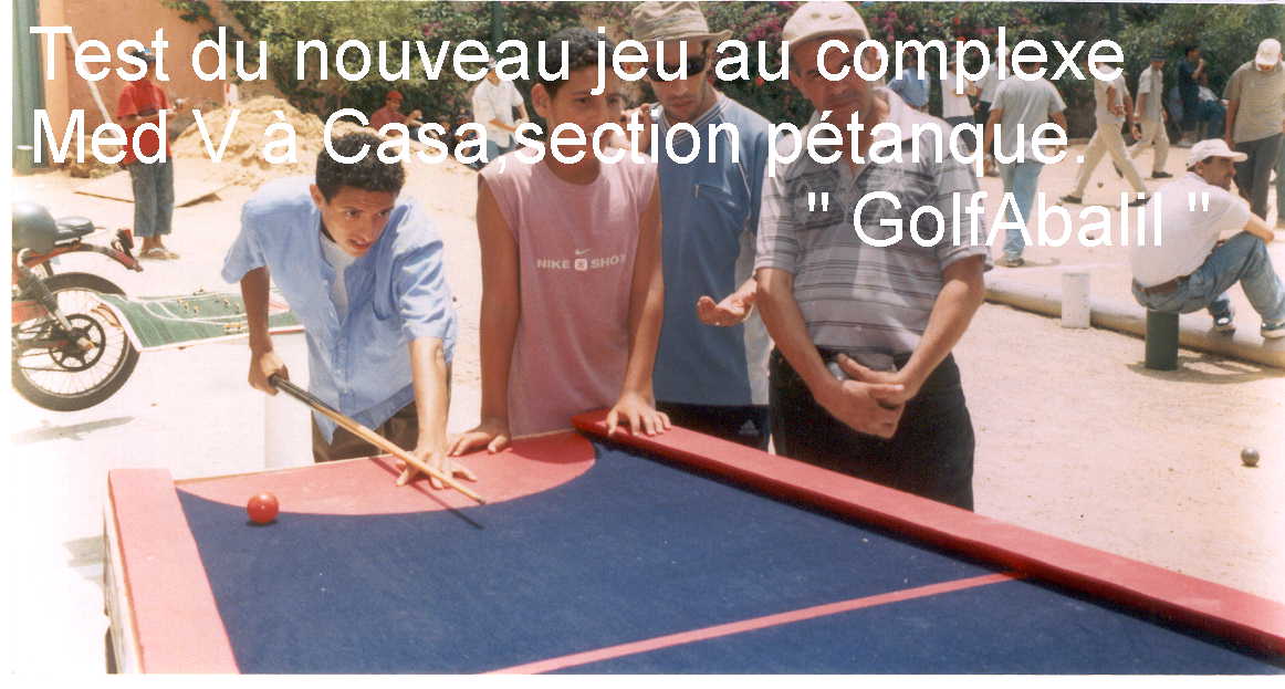 PETANQUE-BILLARD CHEZ SOI