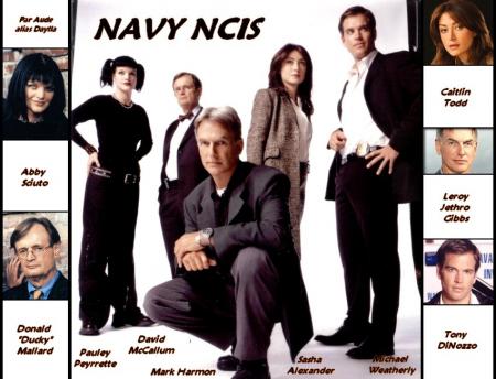 Les personnages principaux de ncis