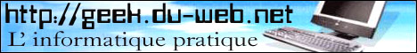 Geek du web