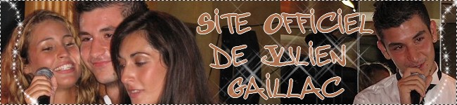 Bienvenue sur le site Officiel de Julien Gaillac