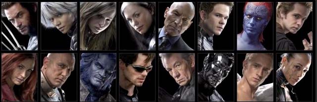 Les X-Mens et les mutants.