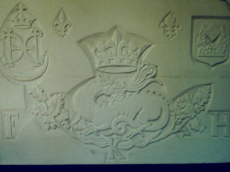 Relief en pierre de Bernard Druet