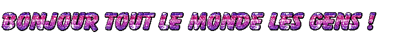 Bienvenue sur mon site