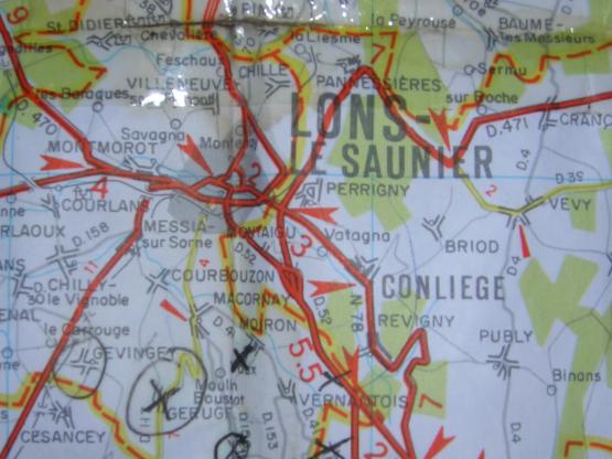 Carte virtuelle randonnees insolites jurassiennes