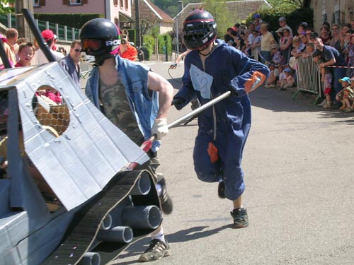 Les brouettes sortent des garages !