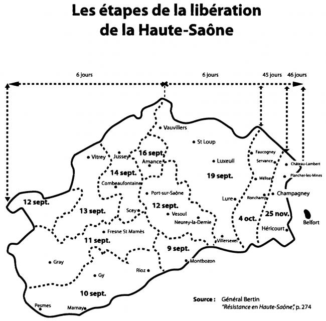 Libération de la HauteSaône